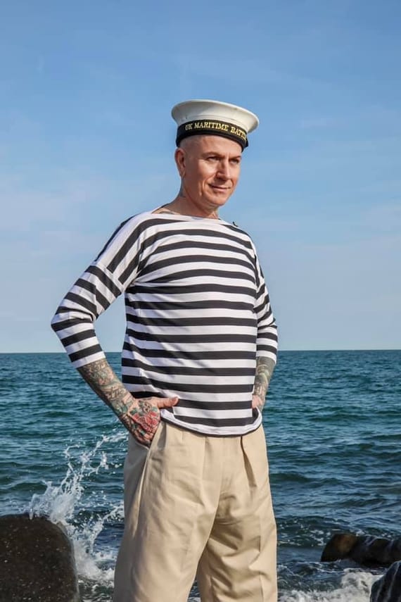 breton stripe shirt mens