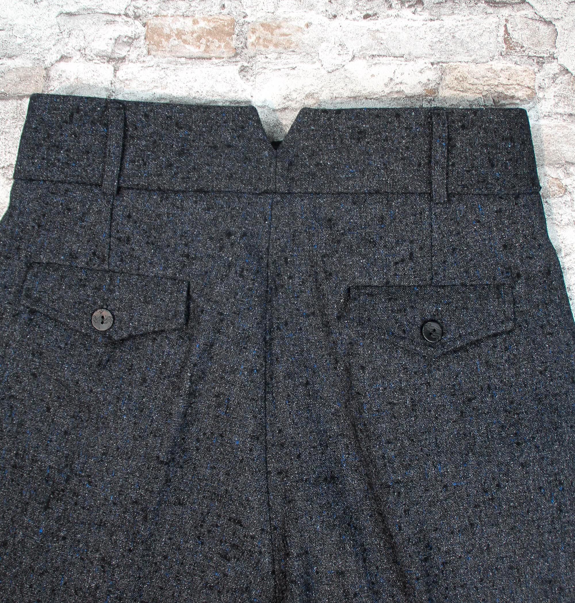 1930s vintage ウールスラックス 20s 30s Euro Vintage ウール スラックス 針刺し バックルバック