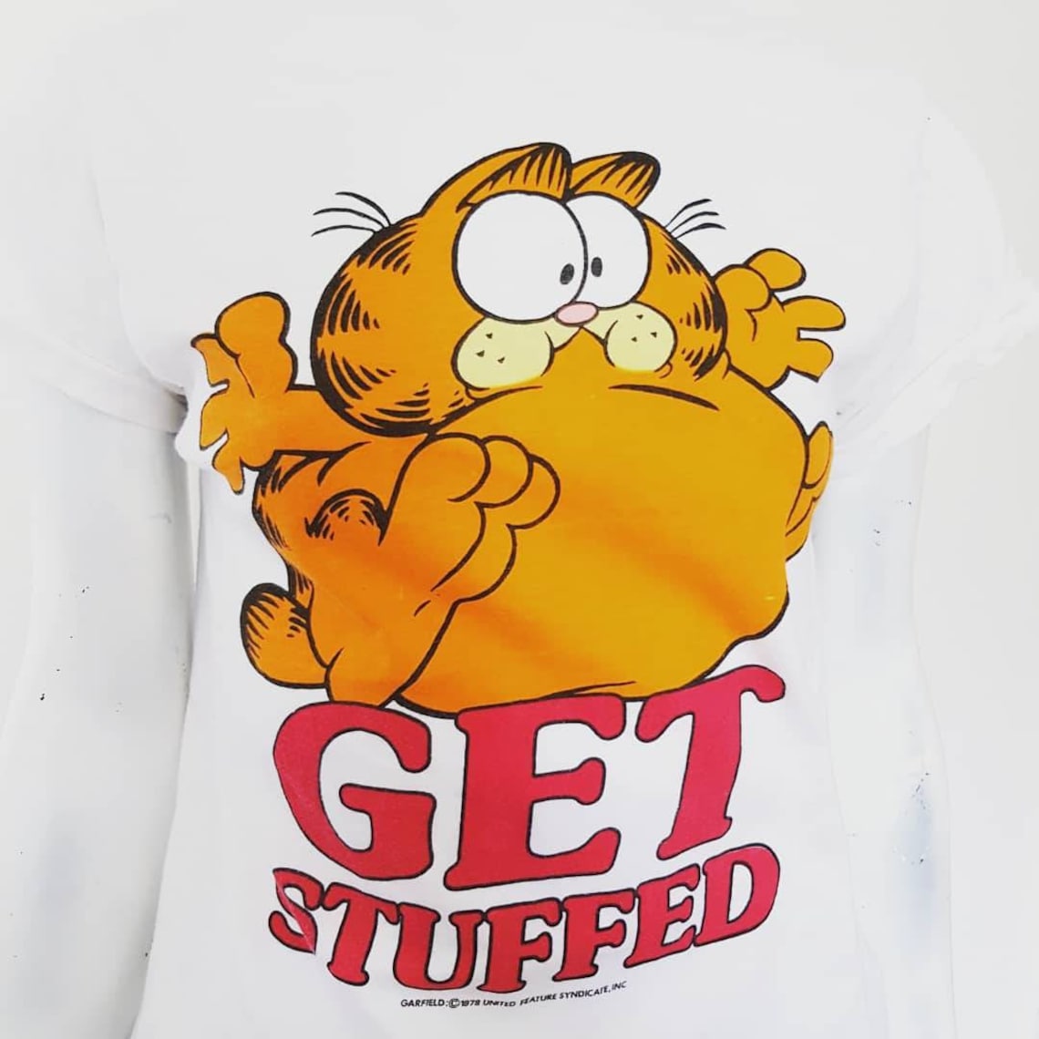 Vintage Garfield tshirt Etsy