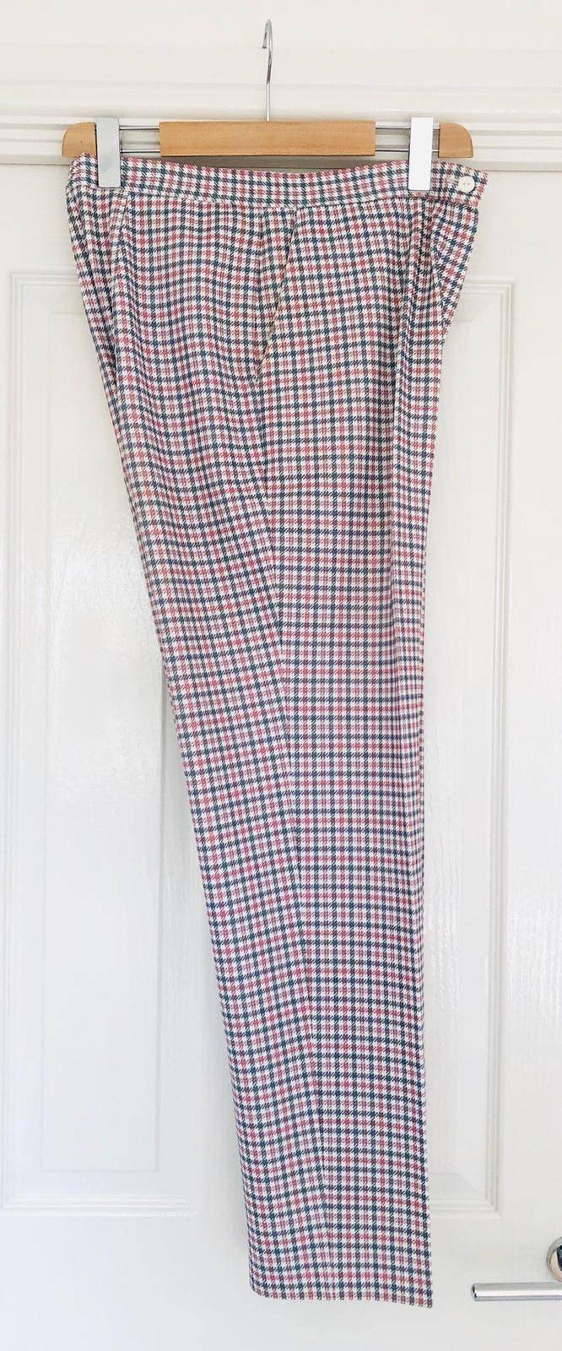 Handmade Checked Trousers - Etsy UK