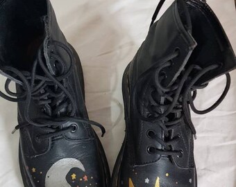 black dr martens size 4