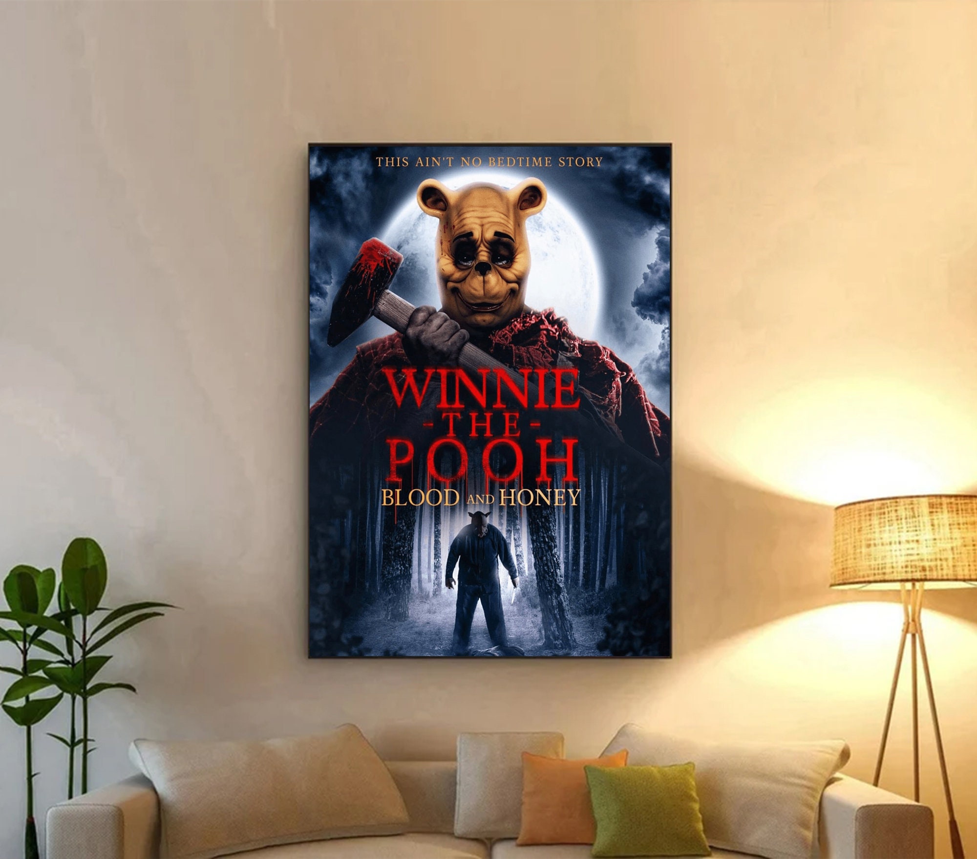 Winnie The Pooh: Blood And Honey Poster, Winnie The Pooh Horror Movie ...