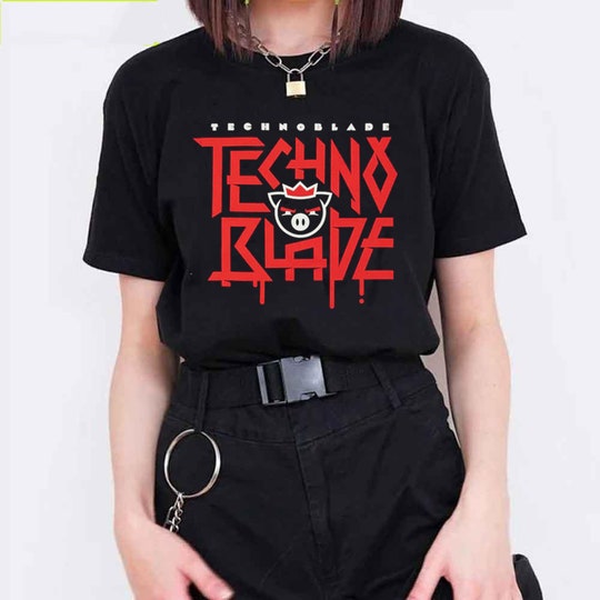 Classic Style TShirt for Girl Technoblade Never Dies r Pig