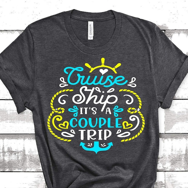 Couples Cruise Shirts Etsy