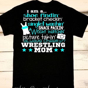 Wrestling Mom - Wrestler's Mom - Wrestling - Wrestling Shirt - Sports Mom - Proud Wrestler's Mom - Wrestling Mom Shirt - Pro Wrestling