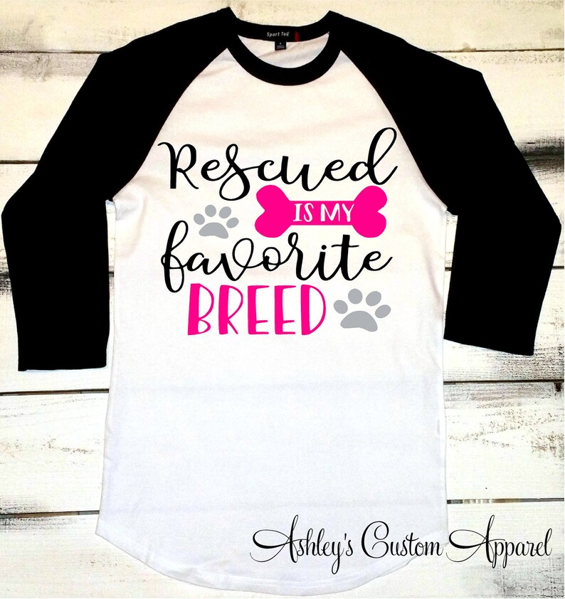 Make-up-Tasche 'Rescued Is My Favorite Breed' - Hundeliebhaber Geschenk Mit Reißverschluss