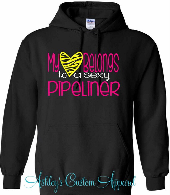 Pipeliner Girlfriend Decals Pipelining Decals Pipeliner Decals Proud Pipeliner's Girl Vinyl Decal Sticker Pipeliner Girl Stickers