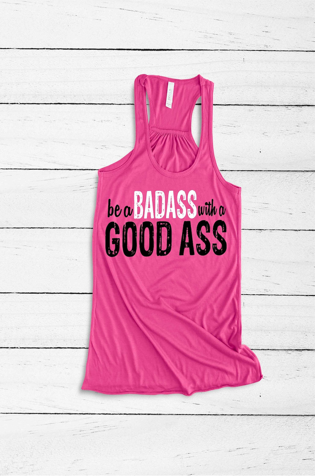 Funny Workout Tank Top - I Don't Want To Look Skinny Design