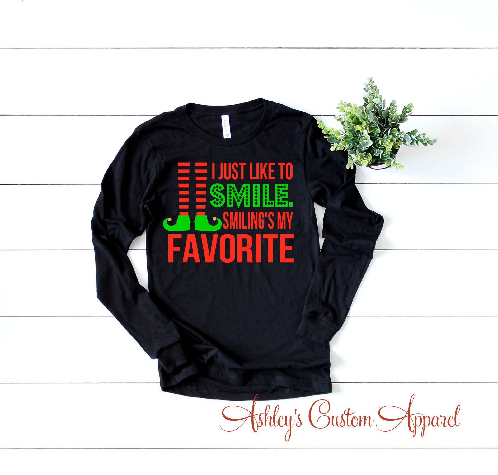 Christmas Shirts for Women I Just Like 