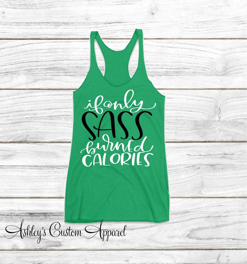 Funny Workout Tanks for Women Workout Clothes If Only Sass Etsy