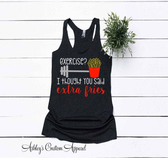 Funny Workout Tank for Women, Funny Workout Tank Top, Funny Gym Tank,  Workout Shirt Women, Workout Tops, Fitness Tank, Womens Workout Tanks 