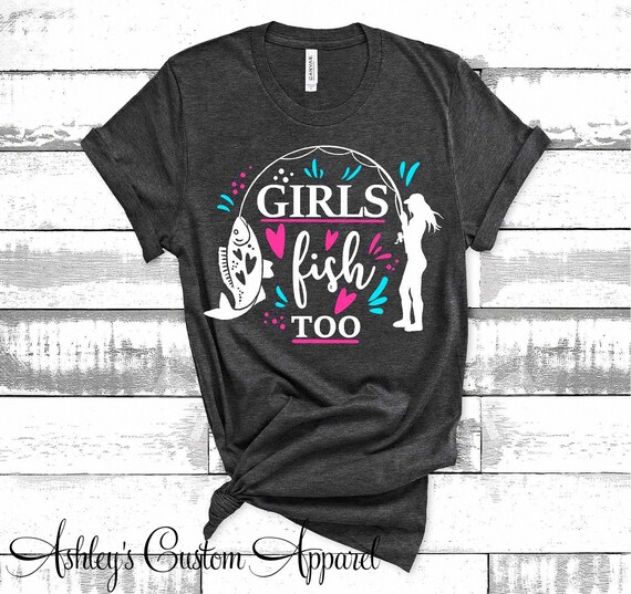 Girl fishing shirts Clearance