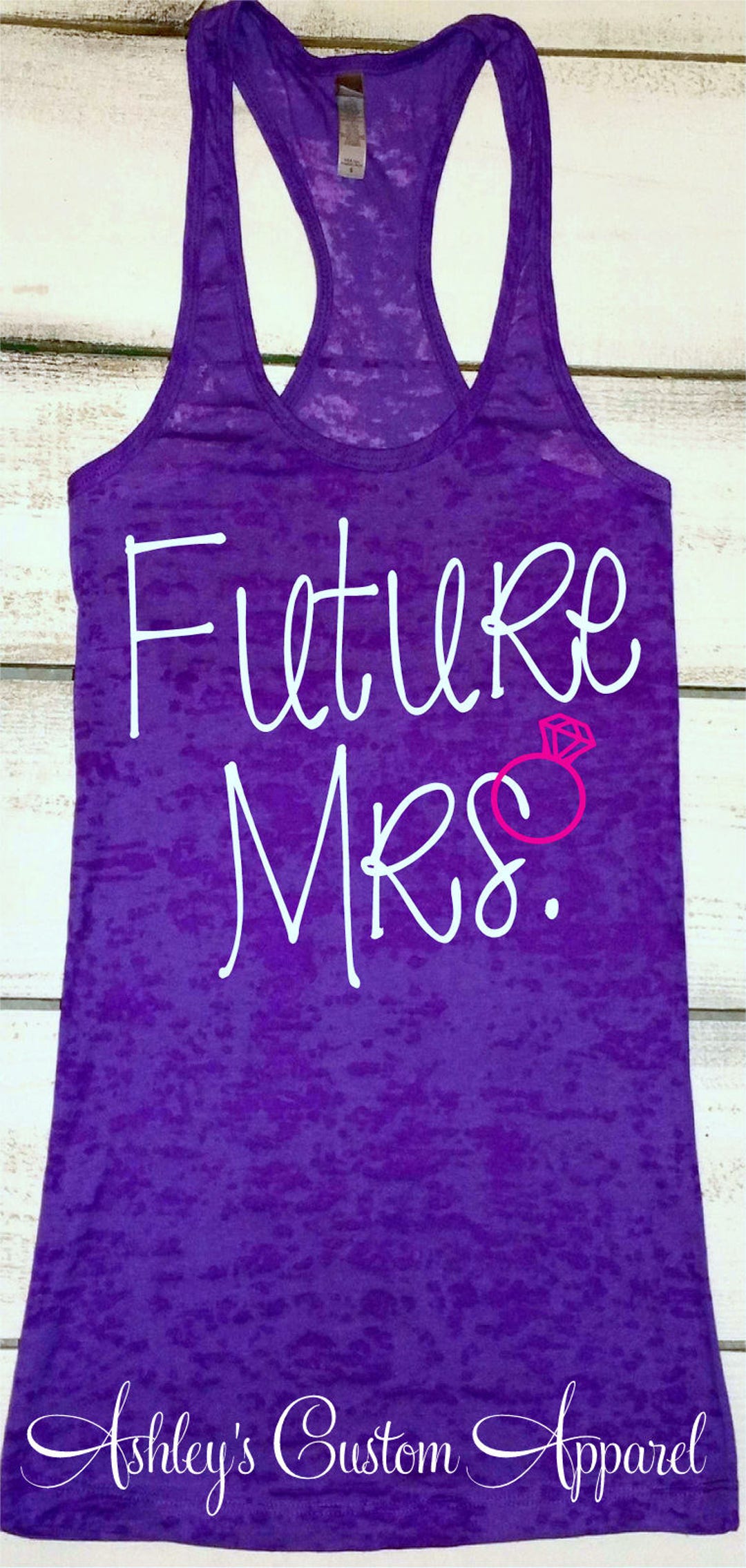 Future Mrs. Tank Top Mr and Mrs Future Wife Bride Shirt - Etsy