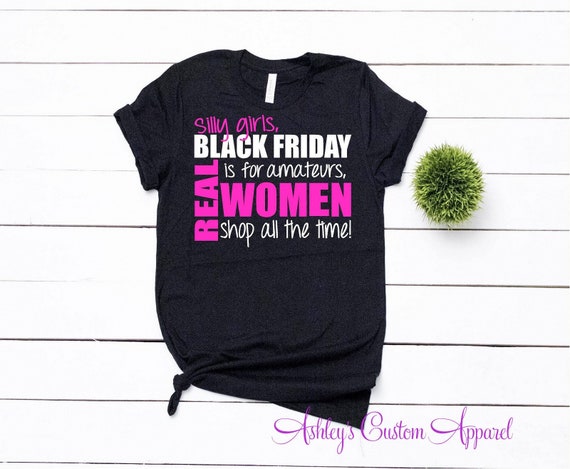 Black Friday Shirts Funny Tshirts Black Friday is for Amateurs - Etsy