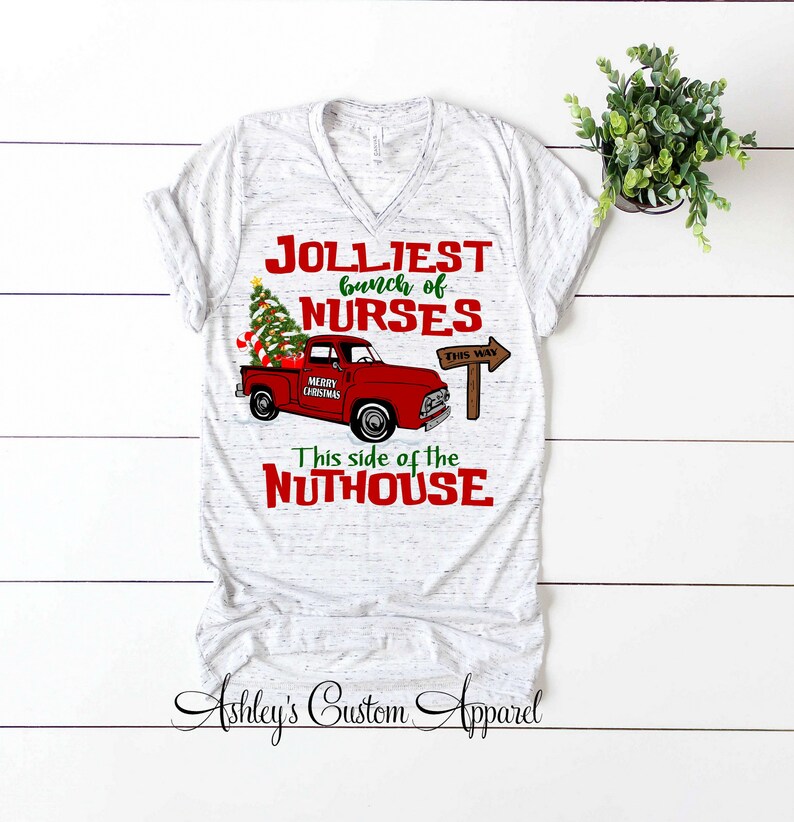 Christmas Shirts For Nurses 