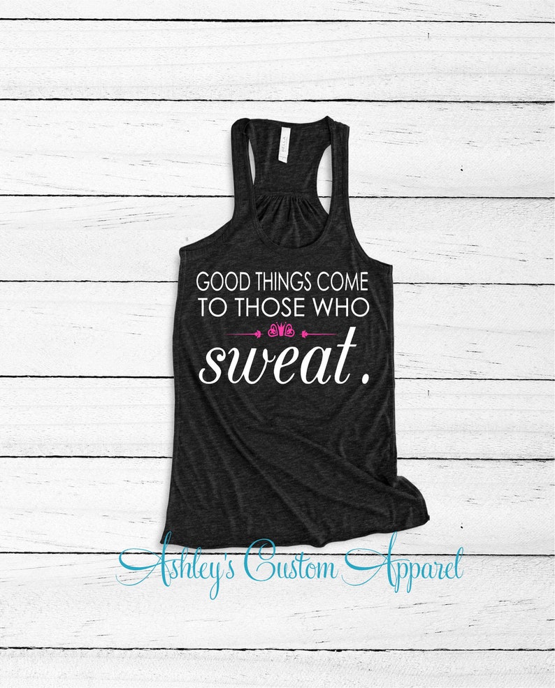 6 Day Etsy Workout Tanks With Sayings for Build Muscle