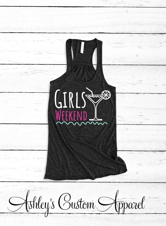 Girls Weekend Shirts All Girls Trip Matching Tshirts Ladies | Etsy