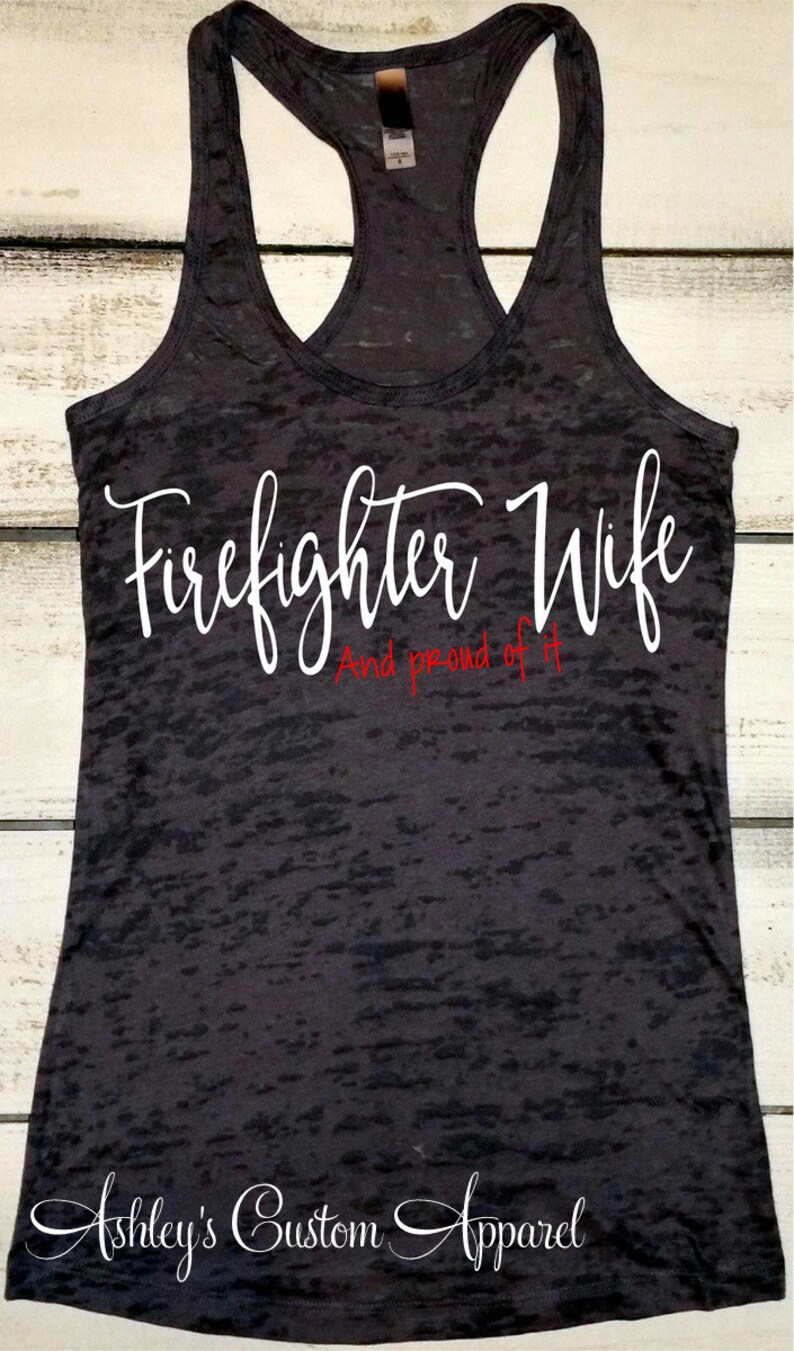 Firefighter Wife Firefighter Gifts Firefighter Shirt Fire Etsy