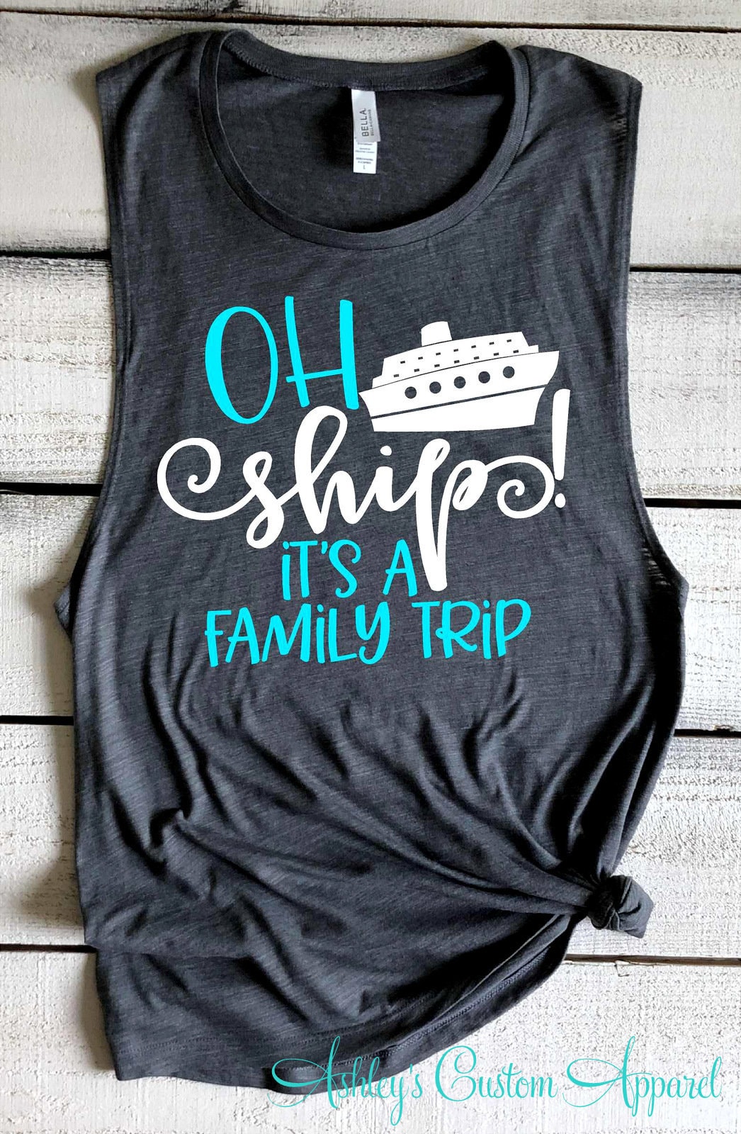 Ah Ship It's A Family Trip Cruise Shirts Vacation Shirts Family Cruise ...