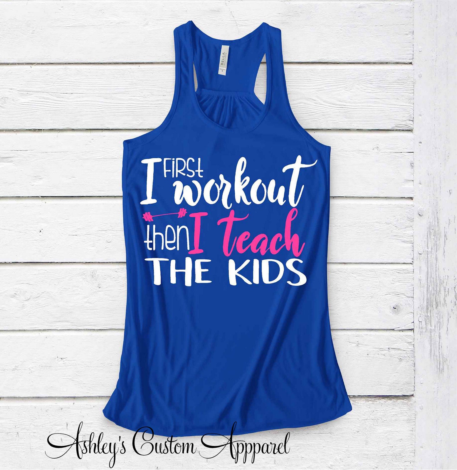 Teach the Kids Cute Teacher Workout 