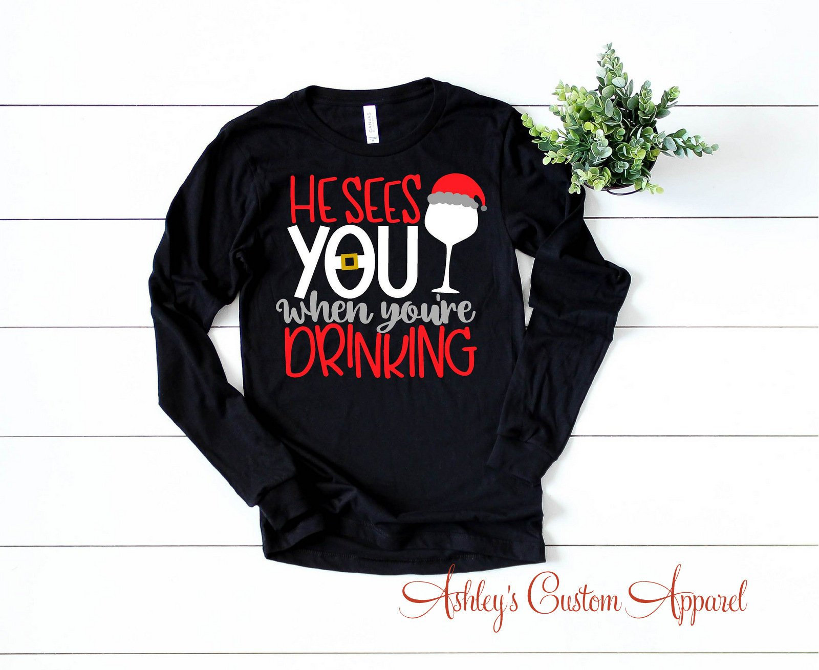 Funny Christmas Shirts for Women He 