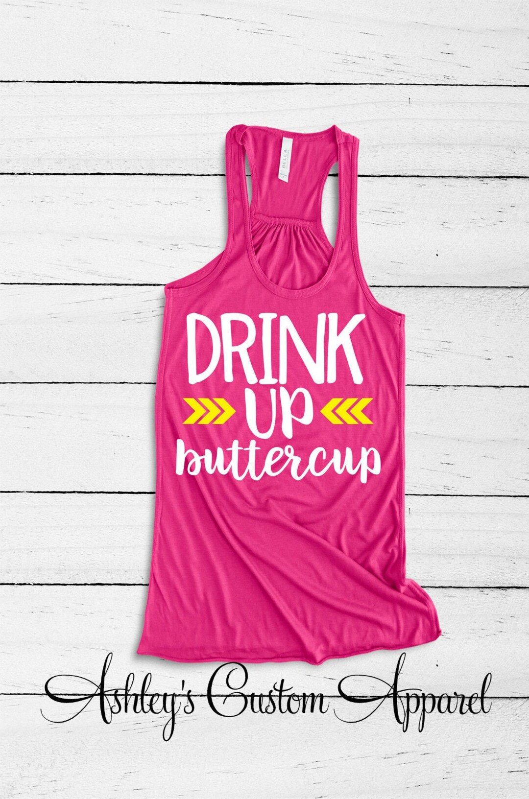 Drink Up Drink up Butter Cup Tank Funny Drinking Shirt - Etsy