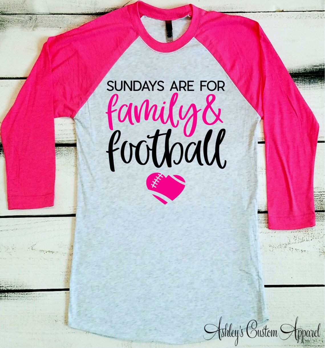 Sunday Football Shirt Sundays are for Family and Football | Etsy