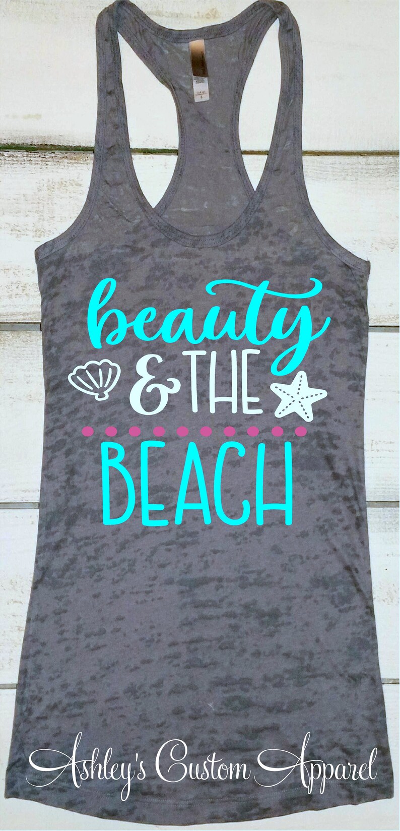 Beach Shirts Beauty and the Beach Vacation Shirt Summer Tank - Etsy