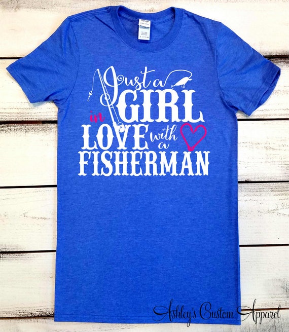 Womens Fishing Tank, Fishing Shirt, I Love My Fisherman, Fishermans Wife,  Girls Who Fish, Proud Wife, Camping Tank, Summer Fishing Shirt -  Canada