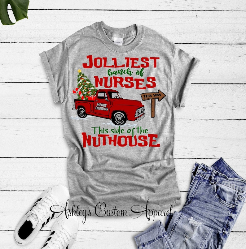 Christmas Shirts For Nurses 