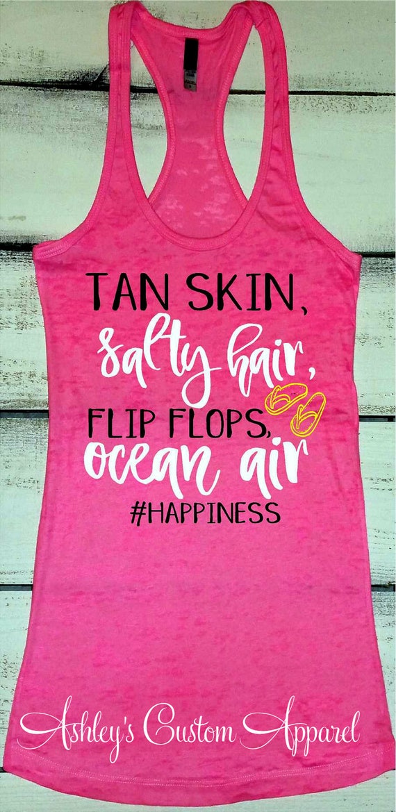 Beach Shirts for Women Salty Air and Hair Cruise Shirts | Etsy