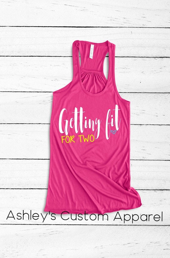 Pregnancy Workout Tank, Maternity Work Out Top, Womens Fitness