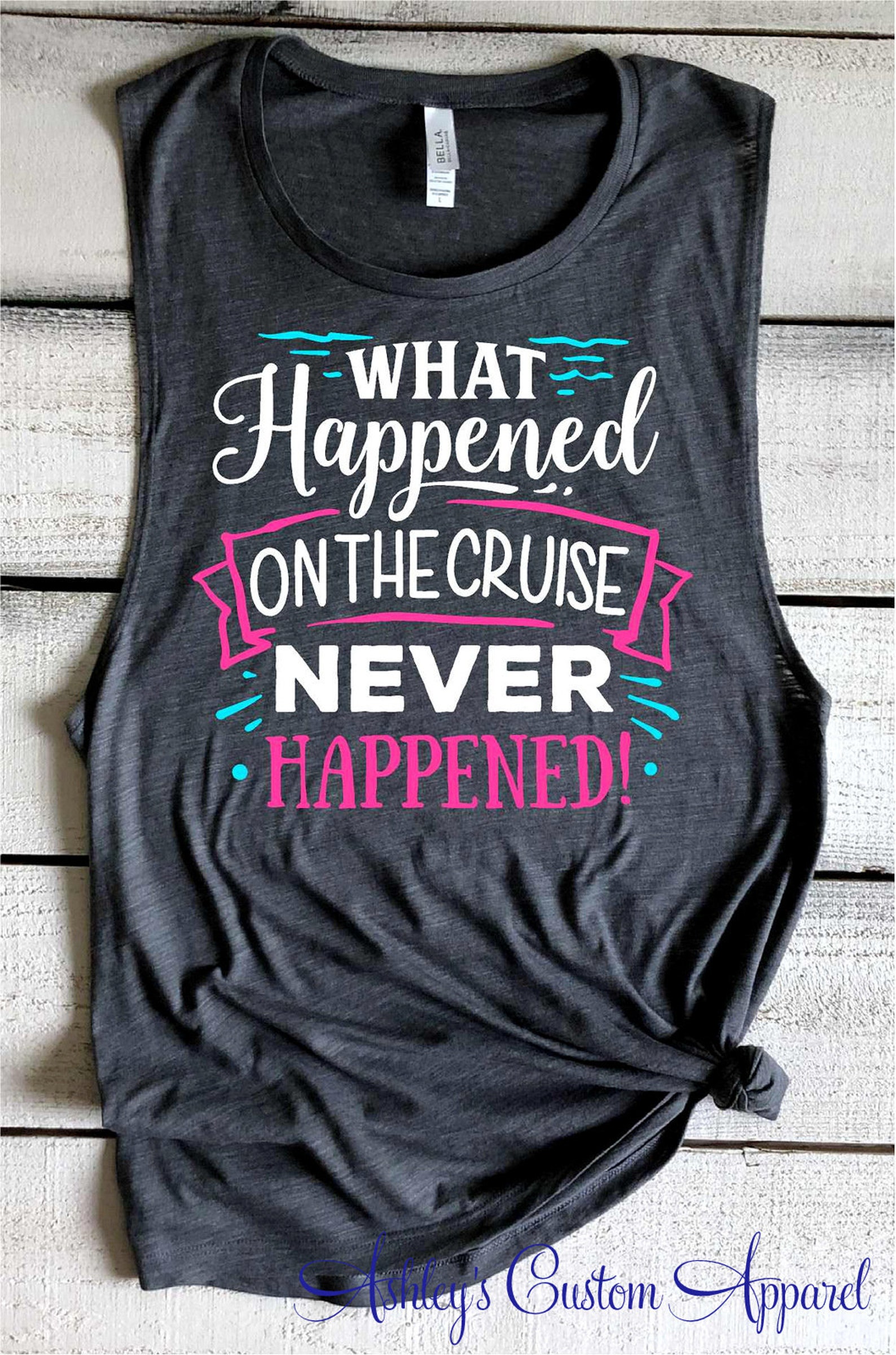 Funny Cruise Shirts Cruise Boat Drinking Shirt What Happens on - Etsy