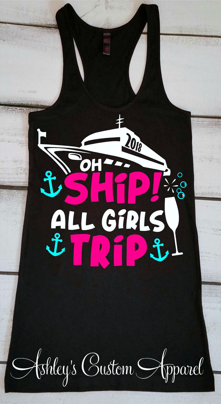 Cruise Shirts For Women Ah Ship All Girls Trip Swimsuit Cover | Etsy