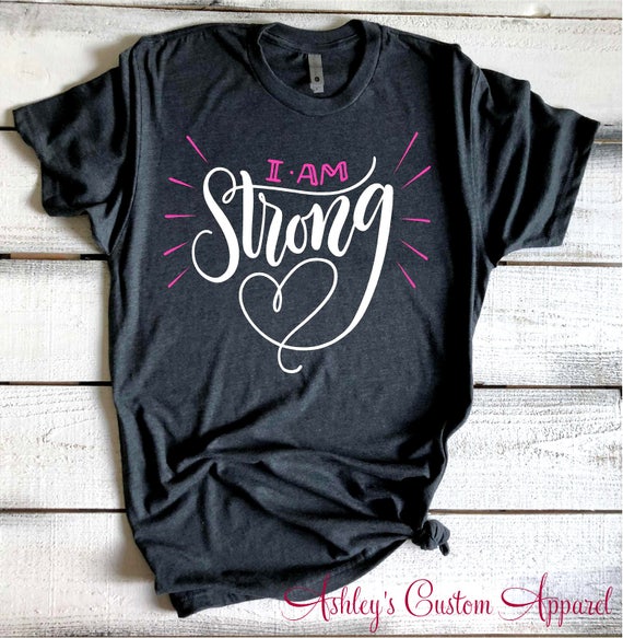 Strong Inspirational Shirts for Girls 