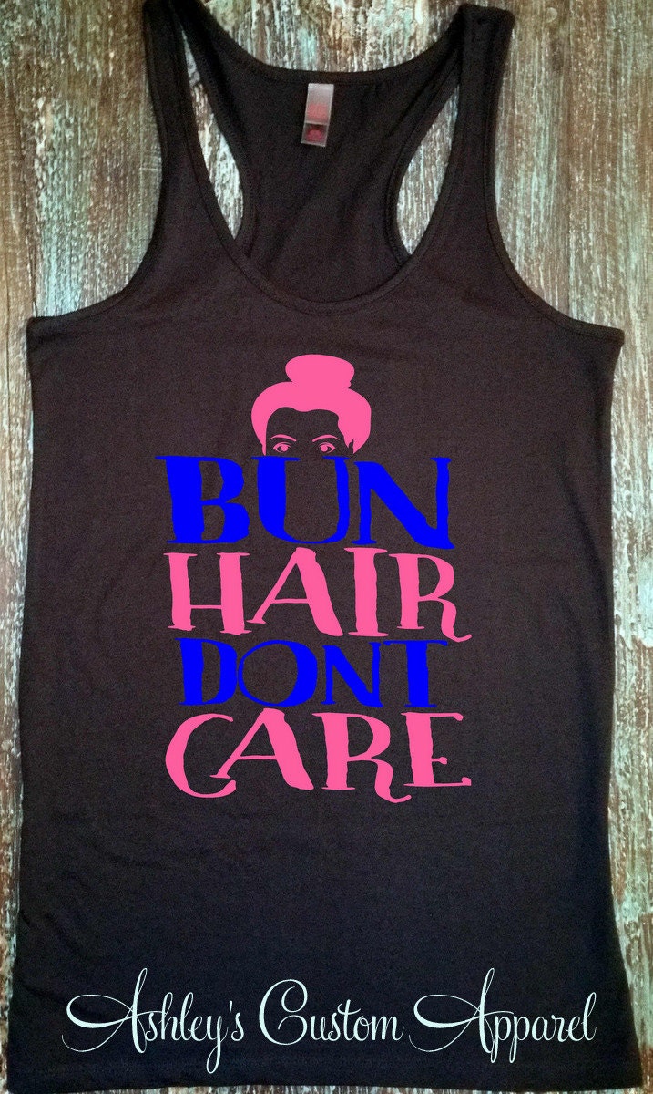 Bun Hair Don't Care Hair Dance Hair Ballerina Gym | Etsy