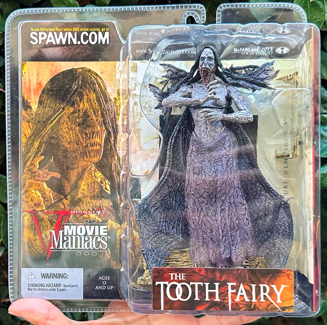 Mcfarlane Toys Movie Maniacs the Tooth Fairy Action Figure Open Mouth
