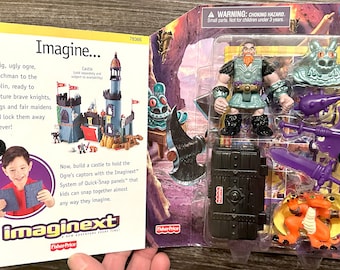 Vintage Fisher price IMAGINEXT OGRE New Sealed Mattel 2002 Etsy