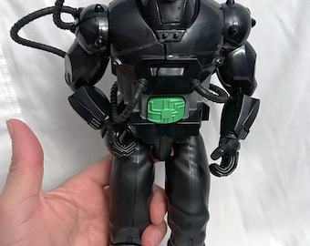 Vintage 2003 Action Man - Doctor X Black Cyborg With Exploding Parts 12" Figure