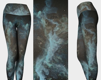 Original Art Leggings | Thick Leggings | Boho Leggings | Galaxy Leggings