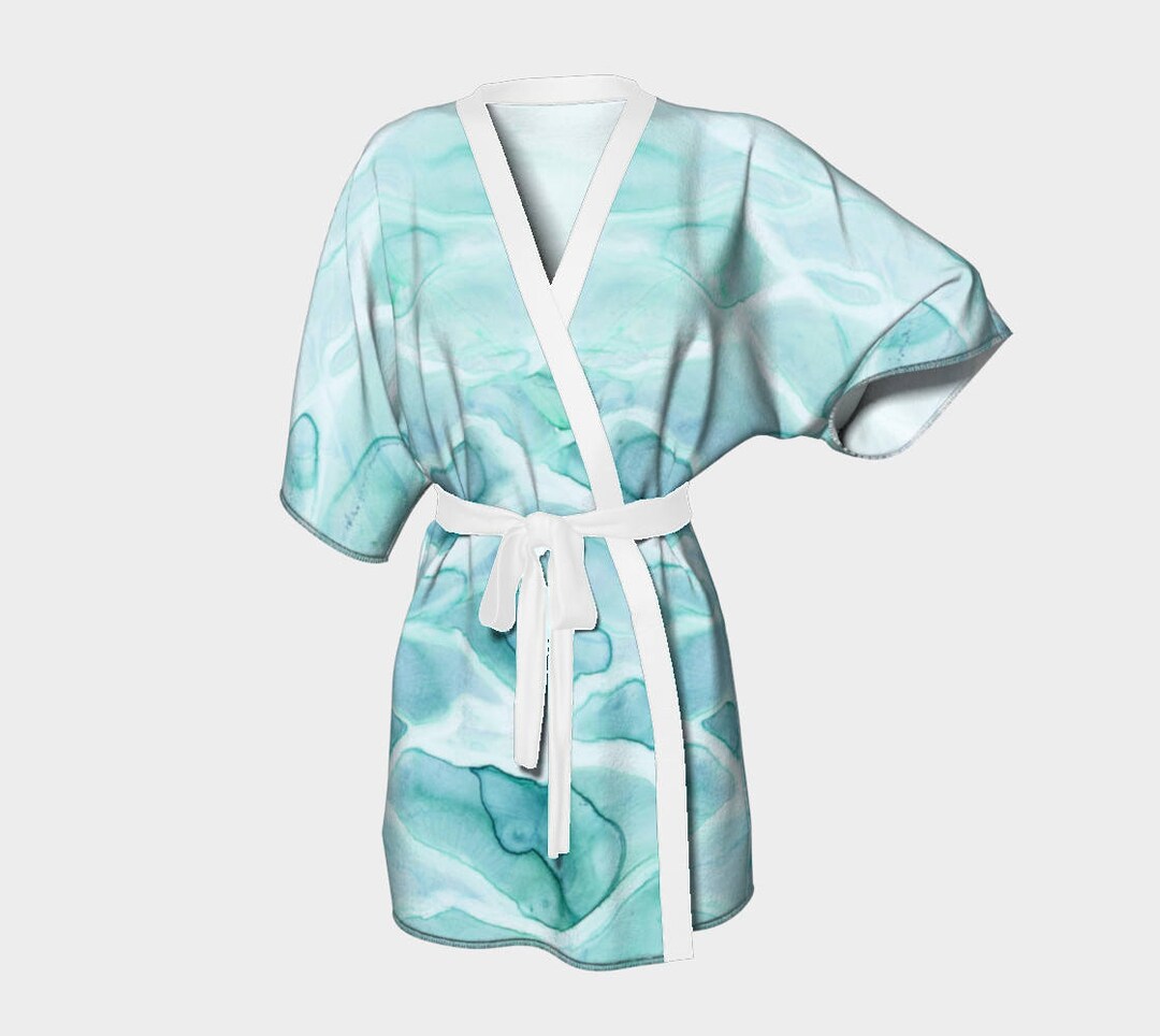 Bridesmaid Robes From Original Artwork Bridesmaid Gift Bridal Robe