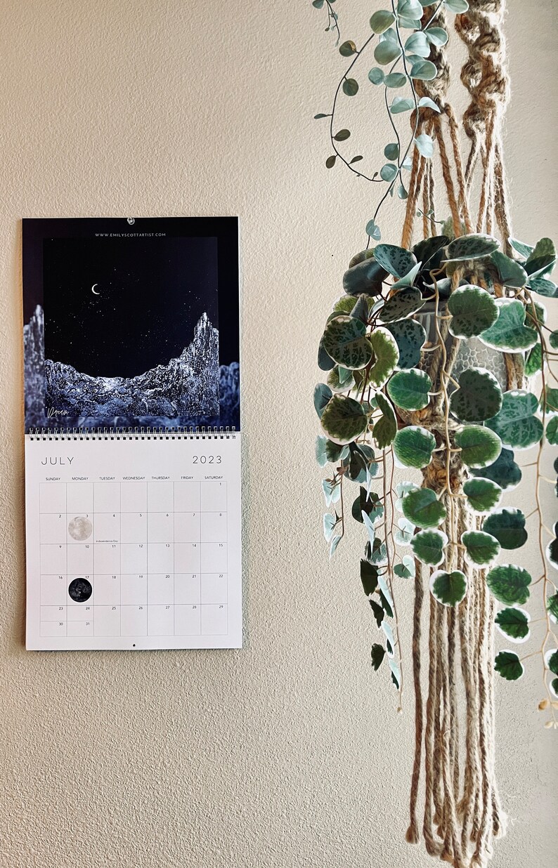 2023 Calendar 2023 Wall Calendar Nature Art Calendar Art Etsy Finland
