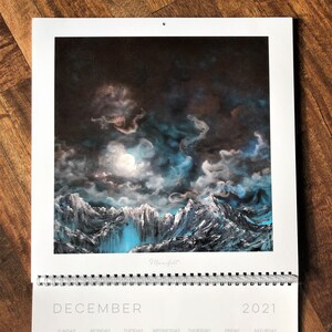 2021 Calendar 2021 Wall Calendar Nature Art Calendar Art | Etsy