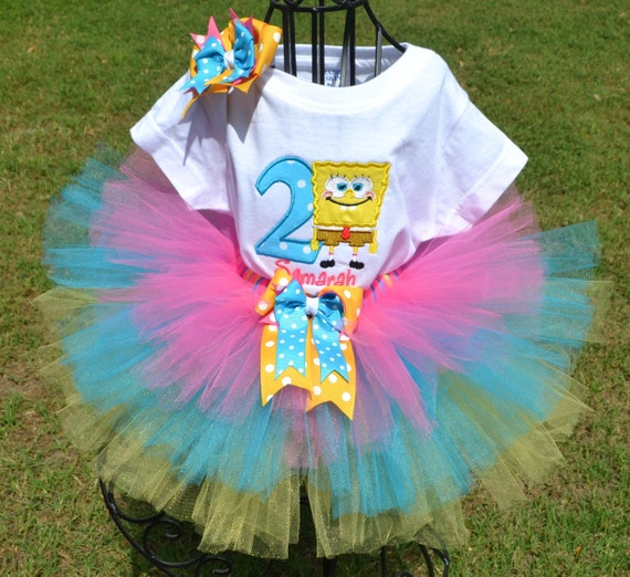 spongebob tutu birthday outfit