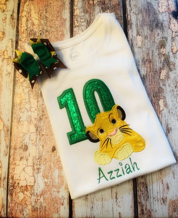 Toddler girl lion king shirt sale