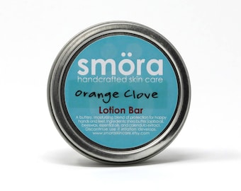 Orange Clove Lotion Bar