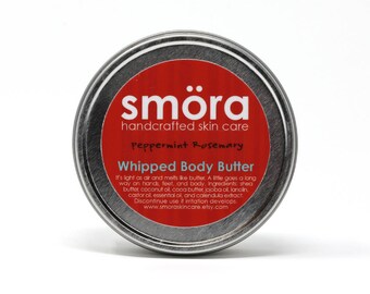 Peppermint Rosemary Whipped Body Butter