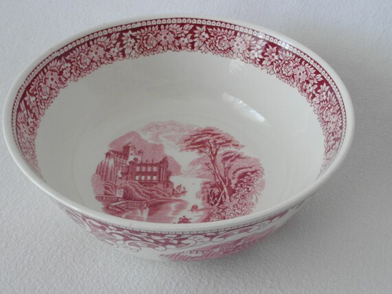 1 Kuchenteller 20 cm Petrus Regout Maastricht CASTILLO Rot
