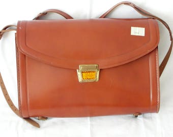 Vintage school bag 1950s satchel