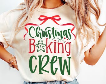 Coquette Christmas Baking Crew Png, Christmas, Christmas Baking Crew PNG, Christmas Tree Png, Retro Christmas Shirt PNG,Bow Christmas Png